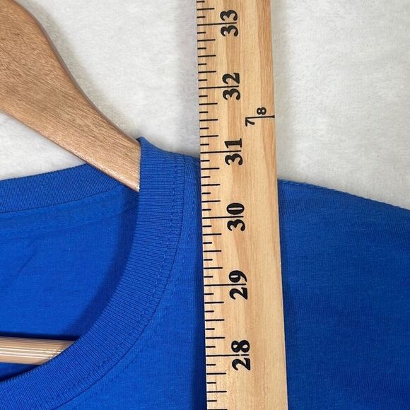 Andy Zaltzman The Bugle concert release short sleeve blue‎ T-shirt NWOT Men 2XL - Picture 3 of 5